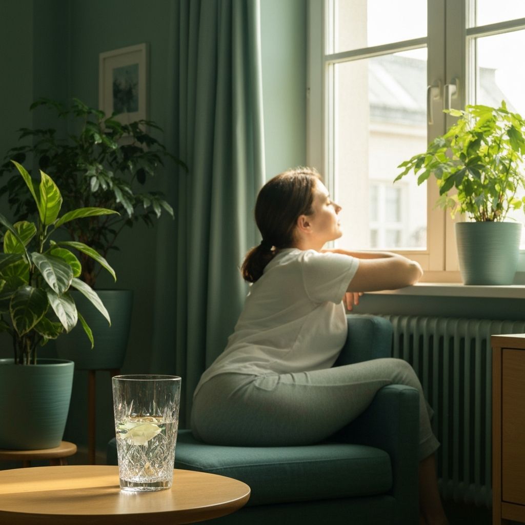 Peaceful relaxation and balance